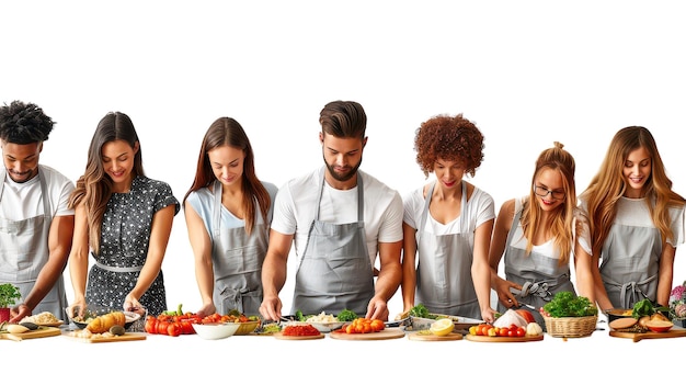 echipa în bucătărie